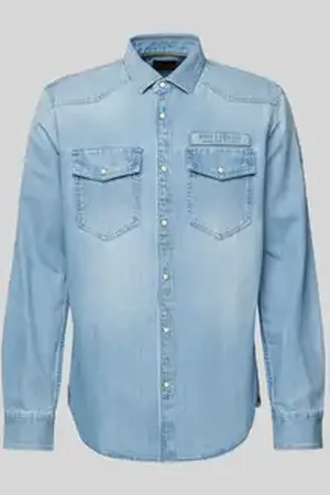 PME Legend™ Regular fit vrijetijdsoverhemd met kentkraag