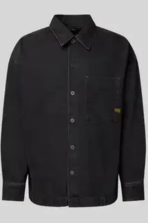 G-Star Boxy fit jeansoverhemd met labeldetail
