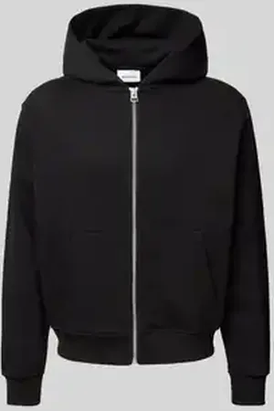 JACK & JONES Sweatjack met viscose en labeldetail, model 