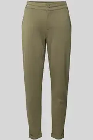 Freequent Broek van viscose met steekzakken opzij, model 