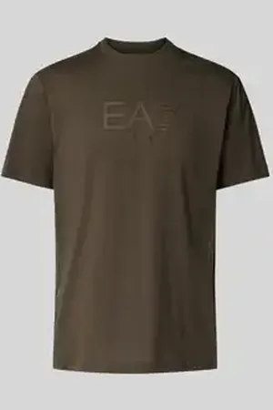 EA7 T-shirt met labelprint