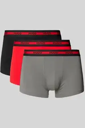 HUGO BOSS Boxershort met elastische band in een set van 3 stuks