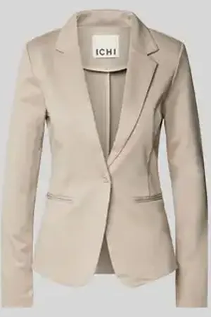 Ichi Blazer met paspelzakken, model 