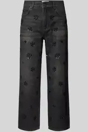 Max Mara Jeans met siersteentjes