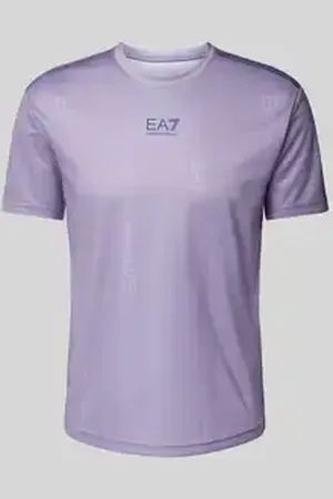 EA7 T-shirt met labelprint