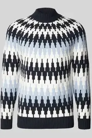 Drykorn Gebreide pullover met opstaande kraag, model 