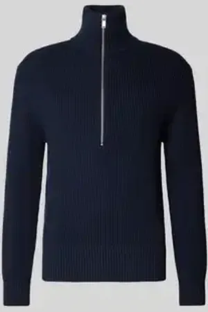 Drykorn Gebreide pullover met opstaande kraag, model 