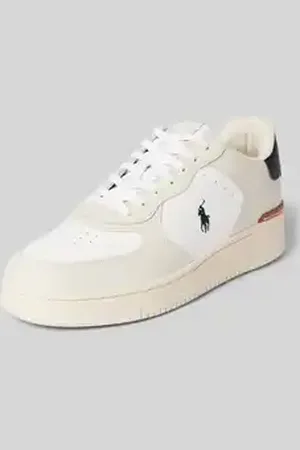 Ralph Lauren Sneakers met logostitching, model 
