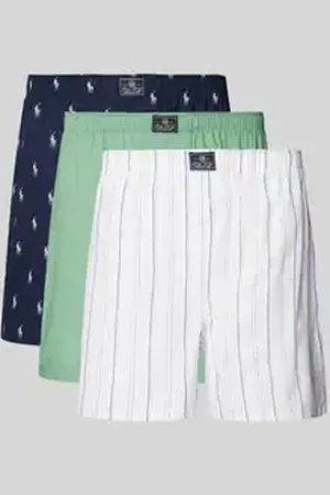 Ralph Lauren Boxershort met elastische band in een set van 3 stuks