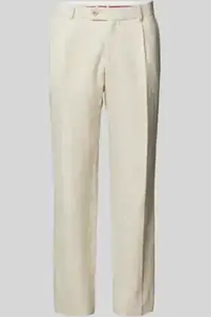 Club of Gents Regular fit pantalon met bandplooien en persplooien, model 