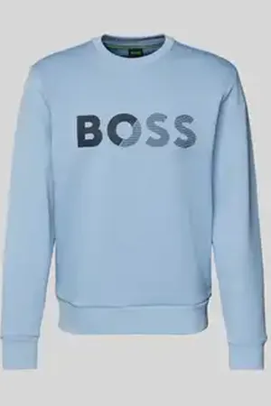 HUGO BOSS Sweatshirt met labelprint