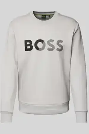 HUGO BOSS Sweatshirt met labelprint