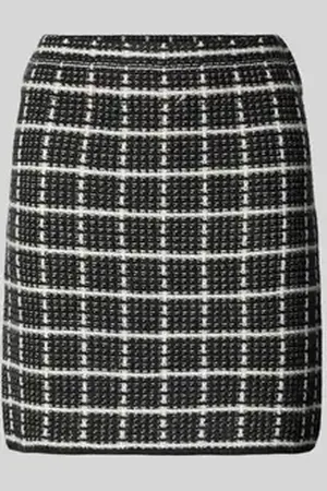 VERO MODA Smalle mini-rok met ruitjesmotief, model 
