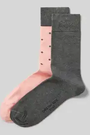 Christian Berg Sokken met labeldetail