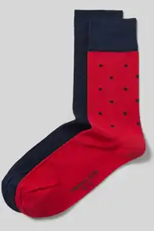 Christian Berg Sokken met labeldetail