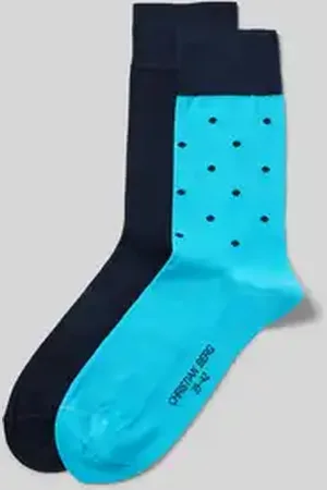 Christian Berg Sokken met labeldetail