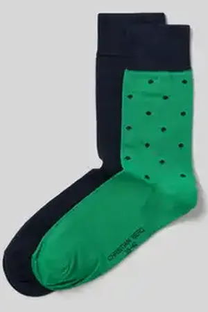 Christian Berg Sokken met labeldetail