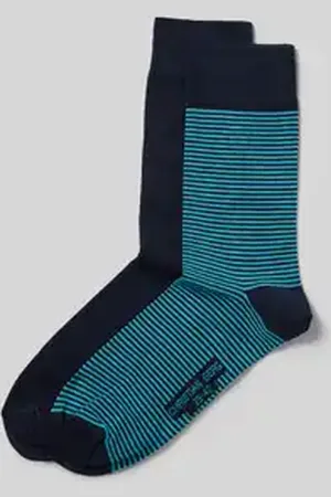Christian Berg Sokken met labeldetail