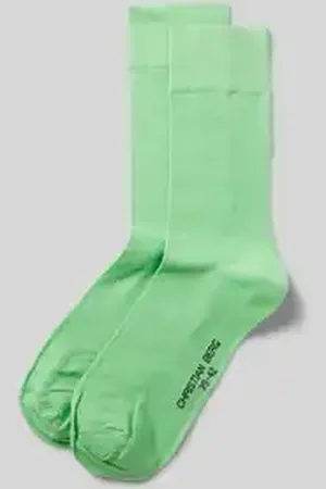 Christian Berg Sokken met labeldetail