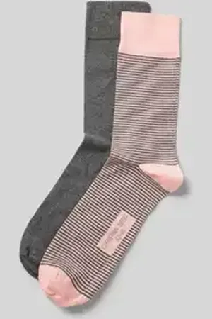 Christian Berg Sokken met labeldetail