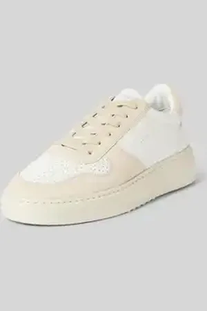 Copenhagen Shoes Leren sneakers met plateauzool