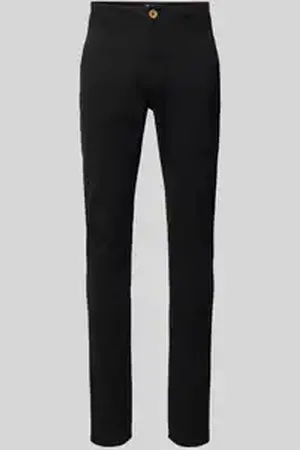 Blend Slim fit broek met steekzakken, model 
