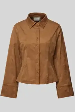 Neo Noir Overhemdblouse met knoopsluiting