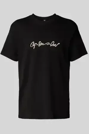 G-Star T-shirt met labelprint