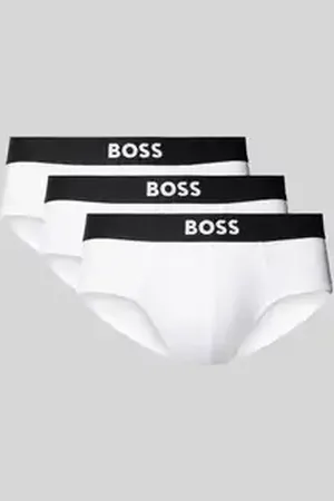 HUGO BOSS Slip met elastische band met logo in een set van 3 stuks, model 