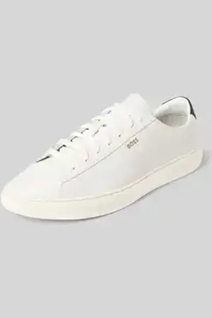 HUGO BOSS Lage sneakers met vetersluiting, model 