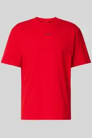 HUGO BOSS T-shirt met labelprint, model 