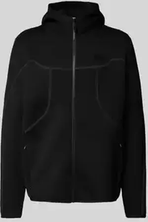 Review Sweatjack met siernaden en viscose