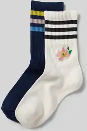 adidas Sokken met motiefstitching in een set van 2 paar, model 