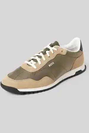 HUGO BOSS Sneakers met vetersluiting, model 