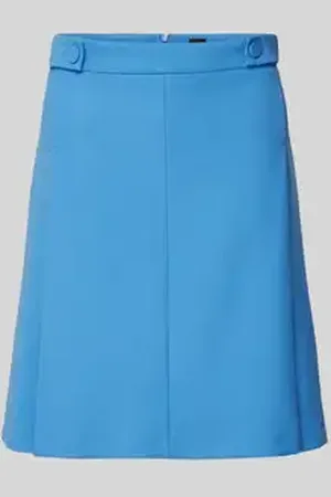 HUGO BOSS Minirok met deelnaad, model 