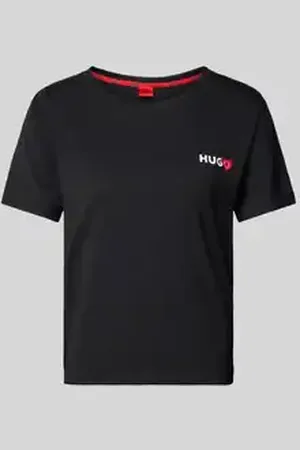 HUGO BOSS T-shirt met labelprint, model 