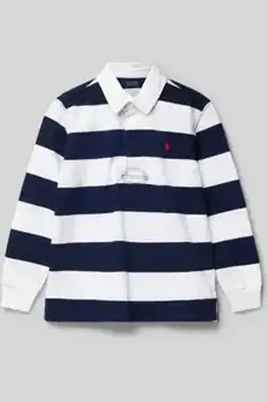 Ralph Lauren Shirt met lange mouwen en labelstitching