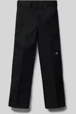 Dickies Stoffen broek met labeldetail