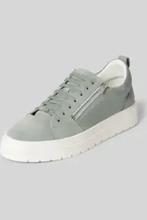Antony Morato Sneakers van leer met sierritssluiting