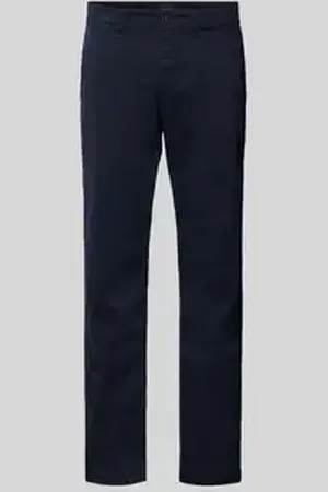 HUGO BOSS Regular fit chino met ceintuurlussen