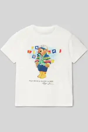 Ralph Lauren T-shirt met labelprint