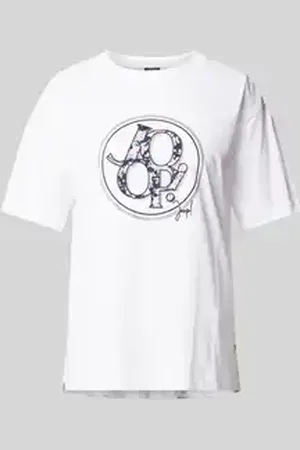JOOP! T-shirt met strass-steentjes, model 
