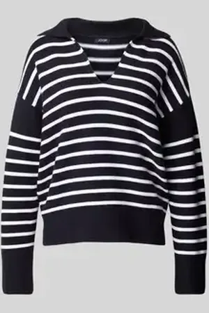 JOOP! Gebreide pullover met V-hals