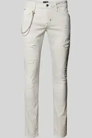 Antony Morato Tapered fit jeans met kettingdetail