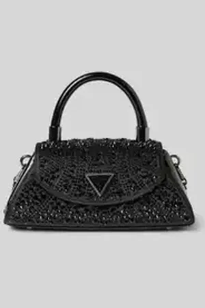 Guess Handtas met labeldetail, model 