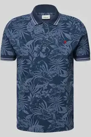 Replay Regular fit poloshirt met logostitching