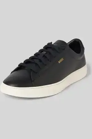 HUGO BOSS Lage sneakers met vetersluiting, model 
