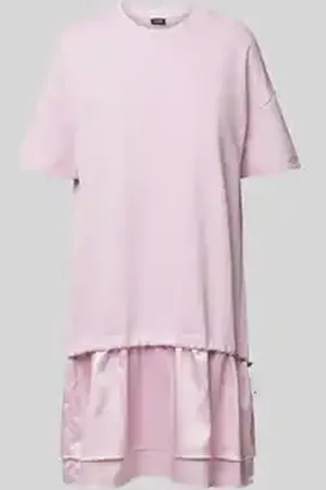 JOOP! Knielange jurk met extra brede schouders, model 