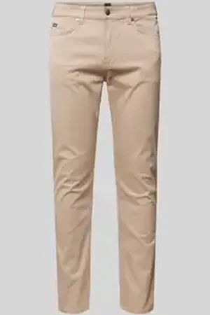 HUGO BOSS Slim fit stoffen broek met stretch, model 