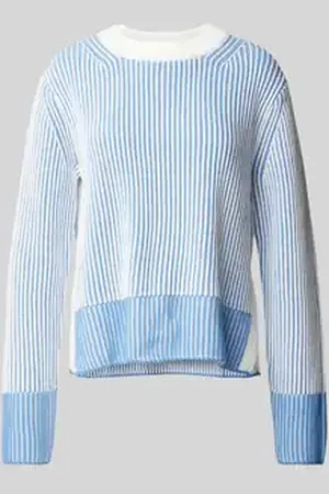 Opus Gebreide pullover met structuurmotief, model 